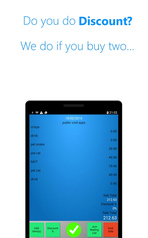 Sales Keeper Free Mobile...截图6