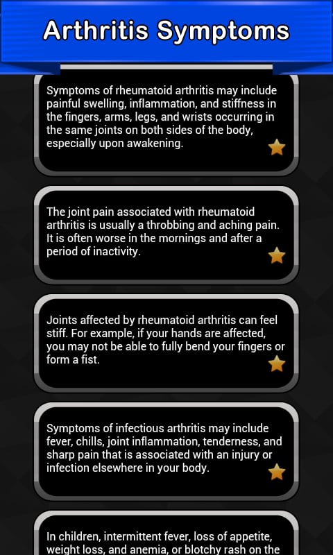 Arthritis Symptoms + Treatment截图1