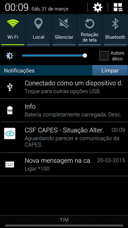 STATUS CSF CAPES截图5