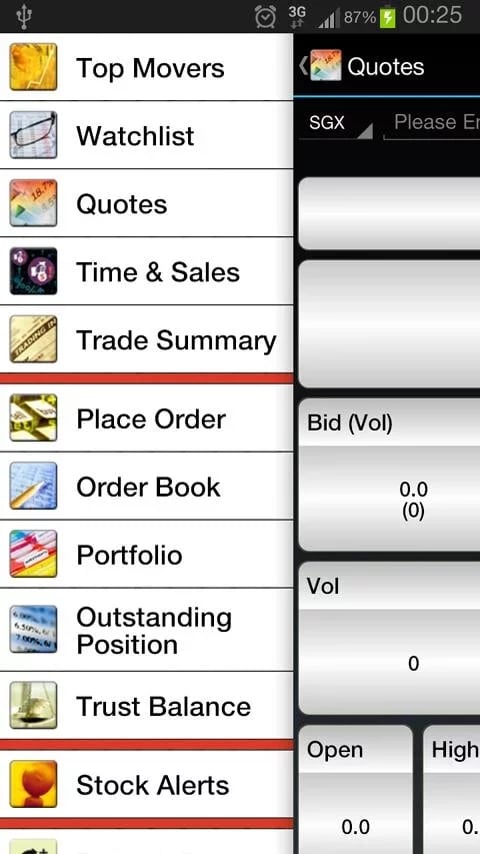 UTRADE SG for Android截图2