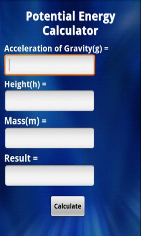 Energy Calculator截图4