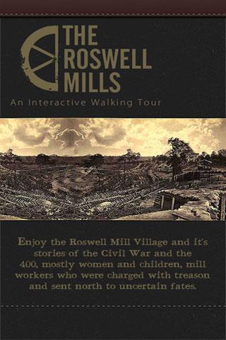 Roswell Mill Village Tour截图2