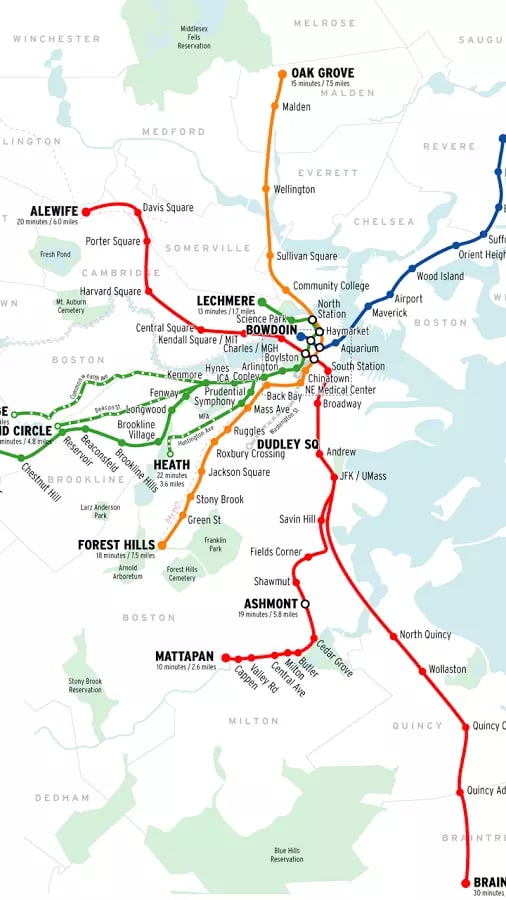 Boston Subway Map截图1