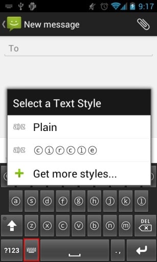 Text Styler Keyboard - Sphere截图4