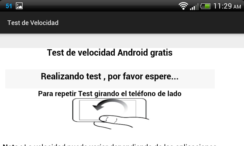 Test de Velocidad Movil ...截图6