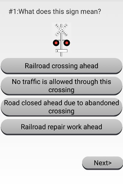 Arizona DMV Practice Exa...截图3