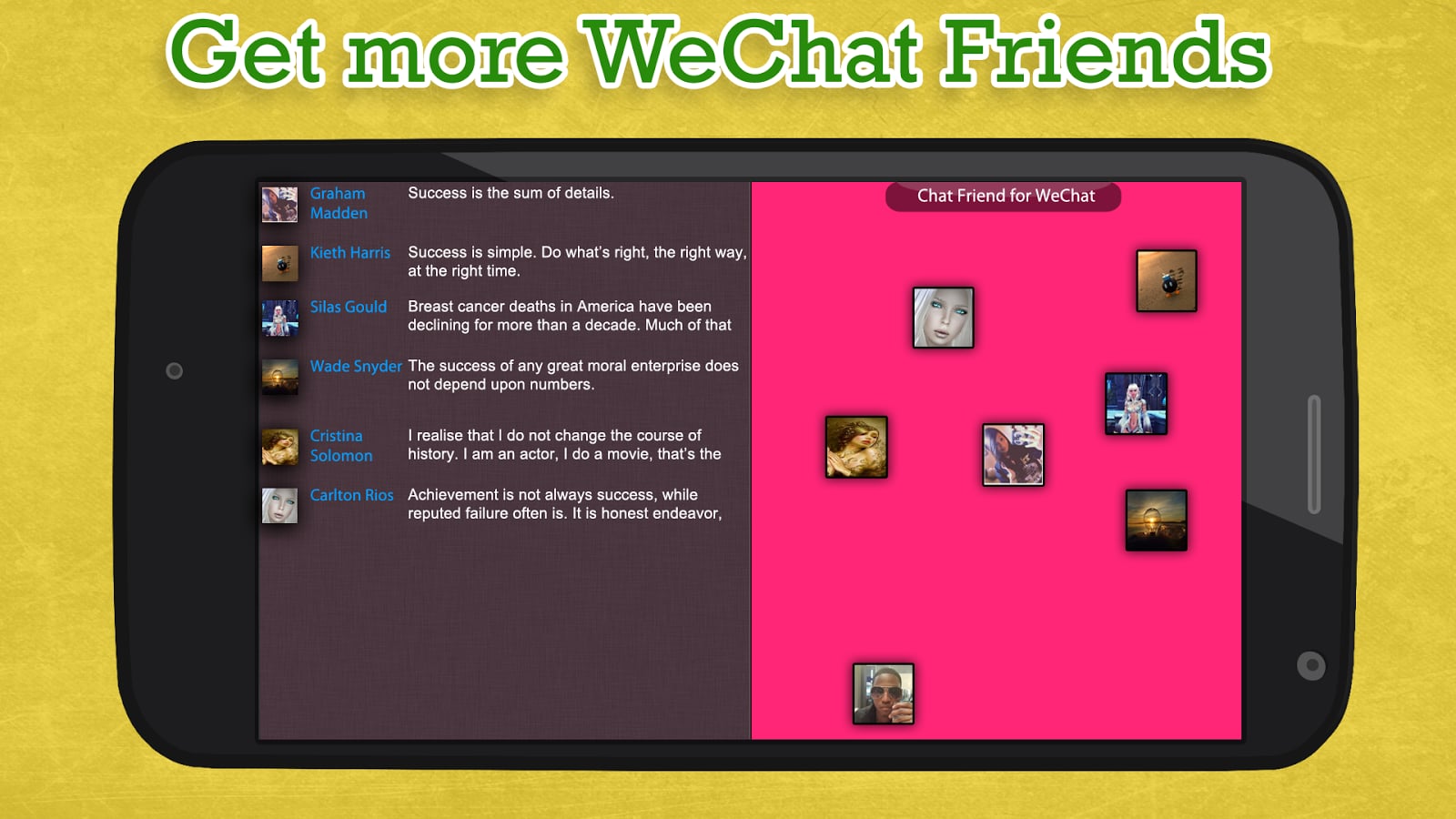 Chat Friend for WeChat截图3