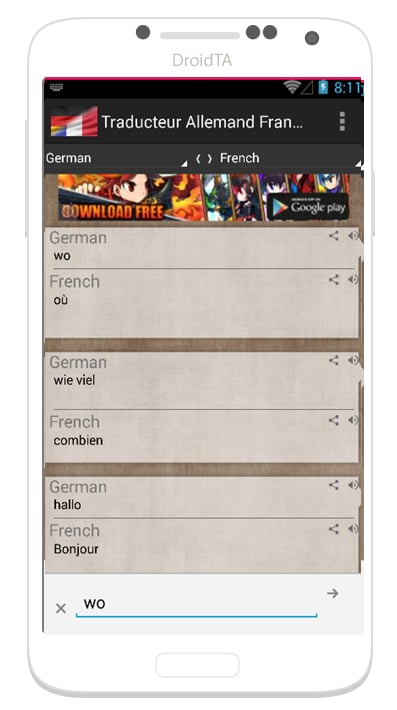 Traducteur Allemand Fran...截图4