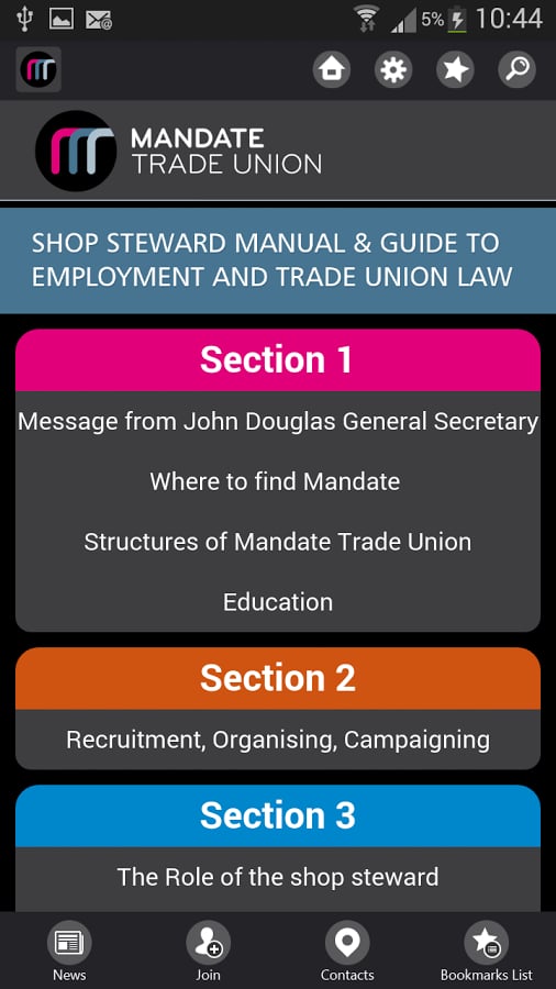 Mandate Trade Union App截图1