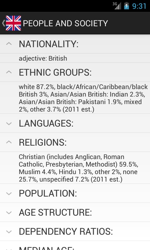 United Kingdom Facts截图2