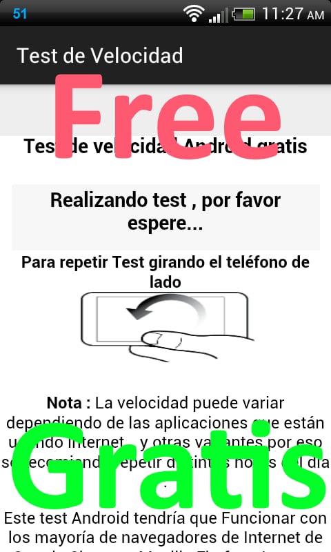 Test de Velocidad Movil ...截图5