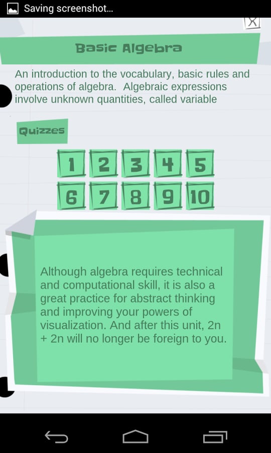 Algebra Basics截图4