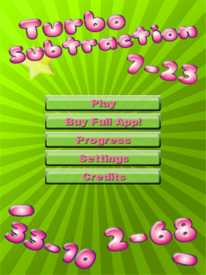 Turbo Subtraction Free截图7