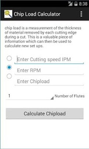 Chip Load Calculator截图1