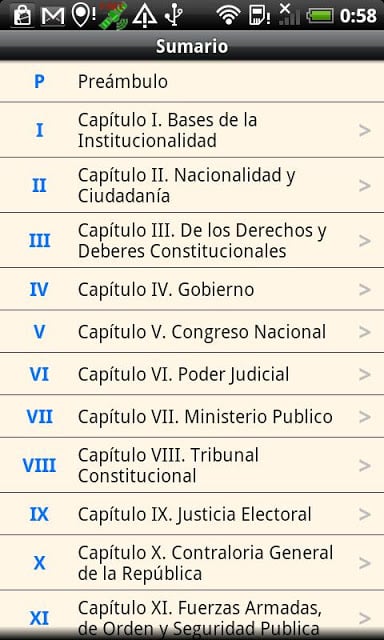 Chile Constitution截图1