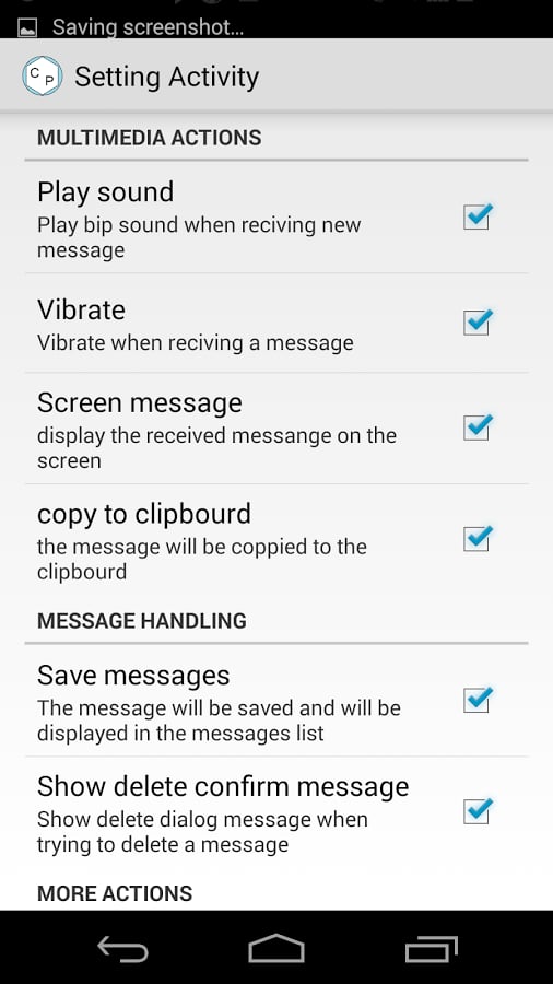 message receiver截图1