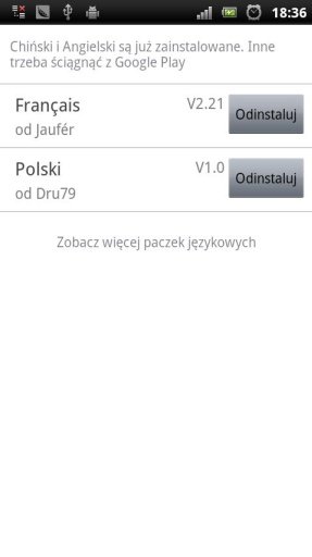 Pansi SMS Polish Language截图1