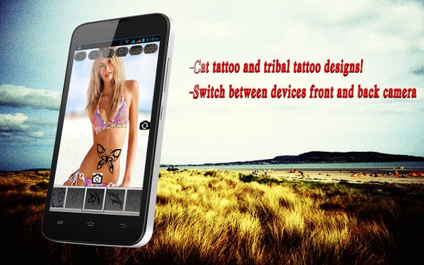 Tattoo Gun Camera Sim截图1