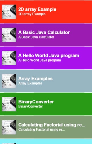 Basic Java Code Guide截图2