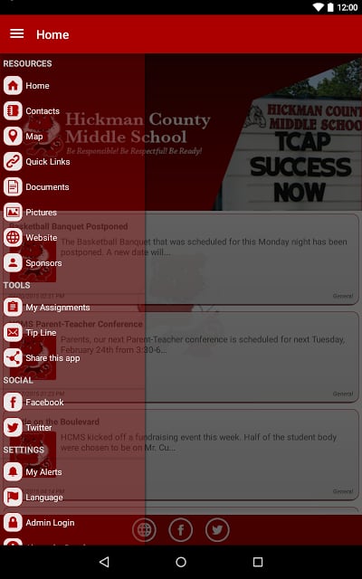 Hickman County Middle School截图2
