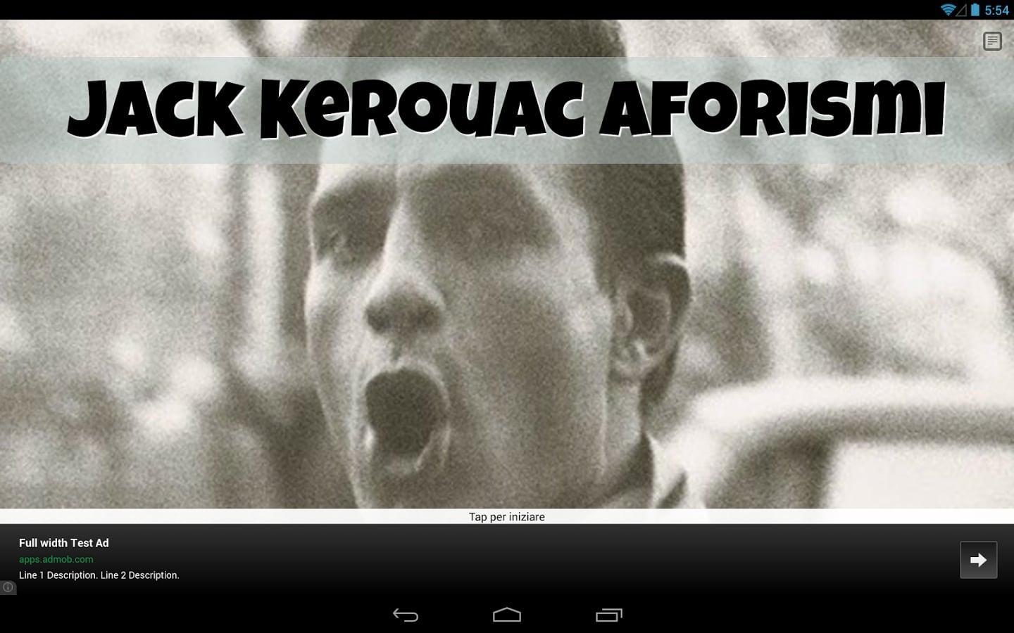 Jack Kerouac Aforismi截图2