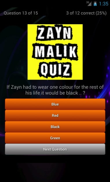 One Direction Quiz Games...截图5