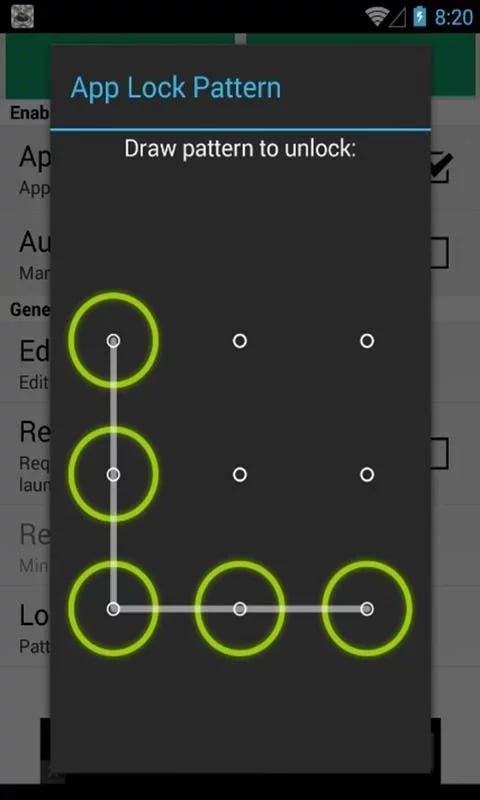 App Lock Pattern截图2