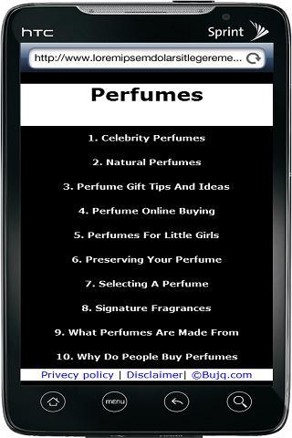 Perfumes截图1