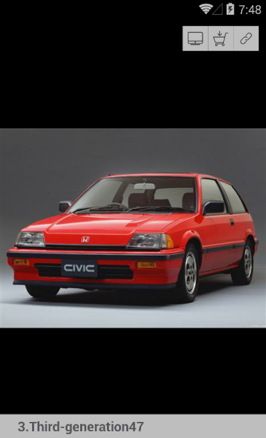 Honda Civic Generation History截图8