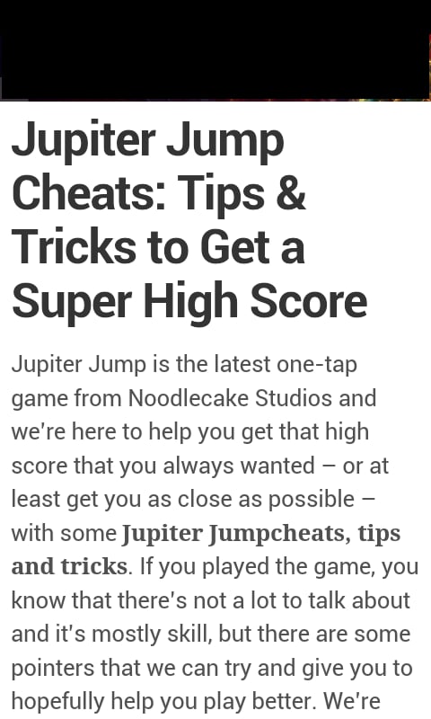 Jupiter Jump Best Tips G...截图1