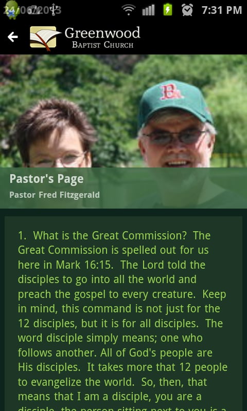 Greenwood Baptist Church截图3