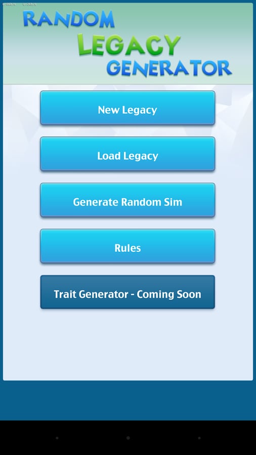 Legacy Generator for Sim...截图5