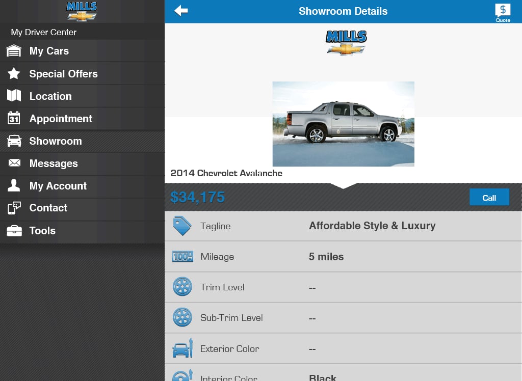 Mills Chevrolet截图1