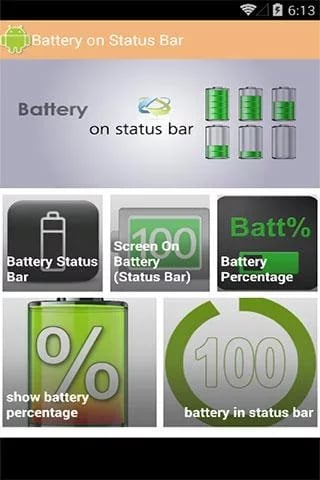 Battery on Status Bar截图2