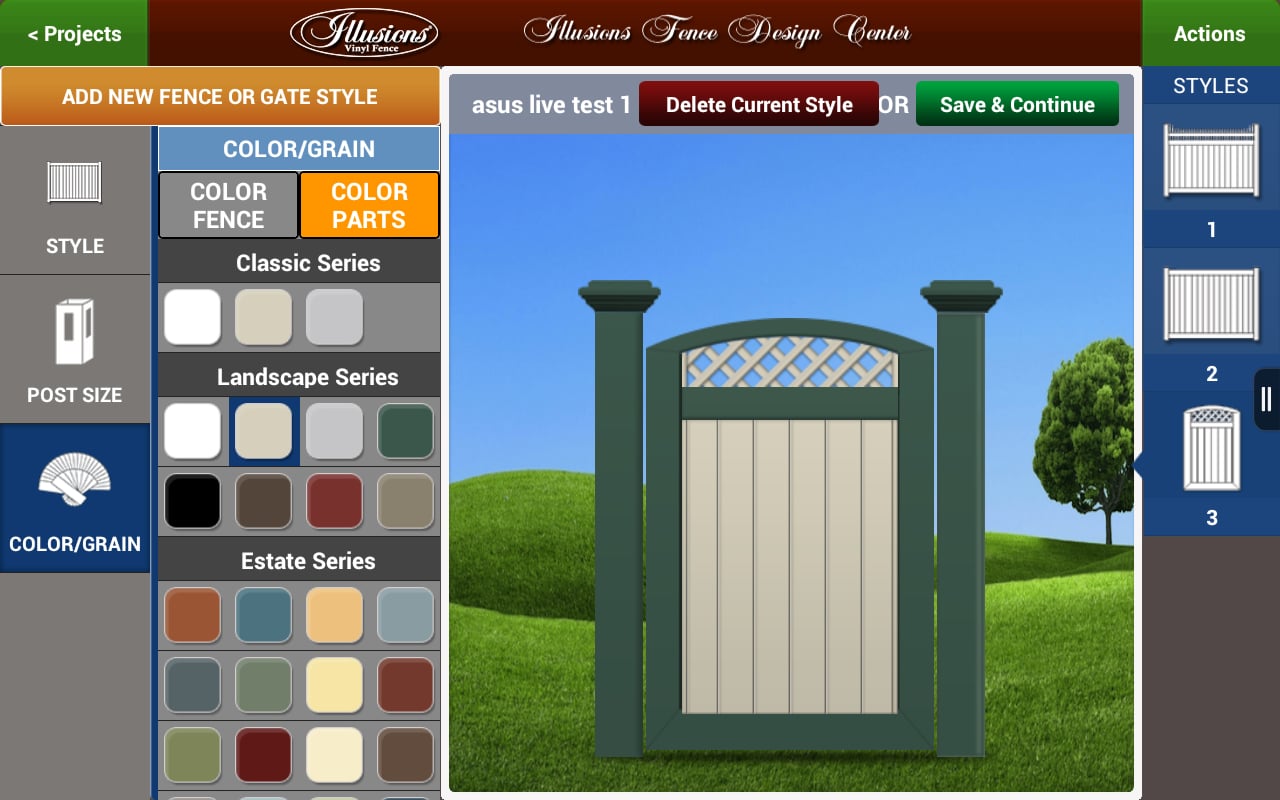 Illusions Fence Design Center截图3
