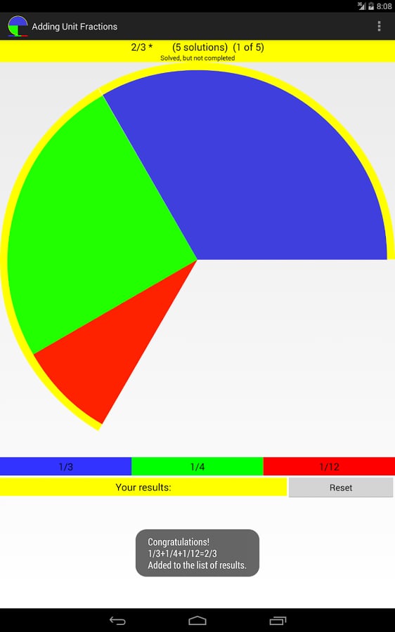 Adding Unit Fractions截图4