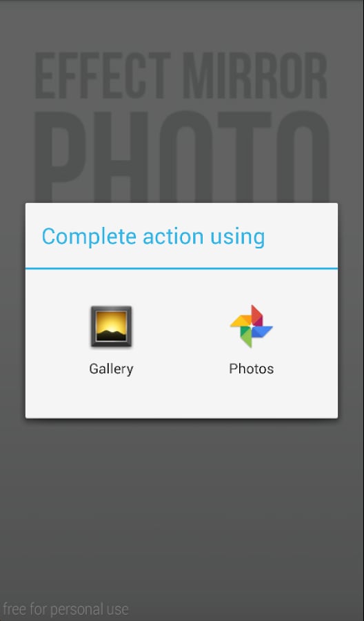 Effect Mirror Photo Free截图2
