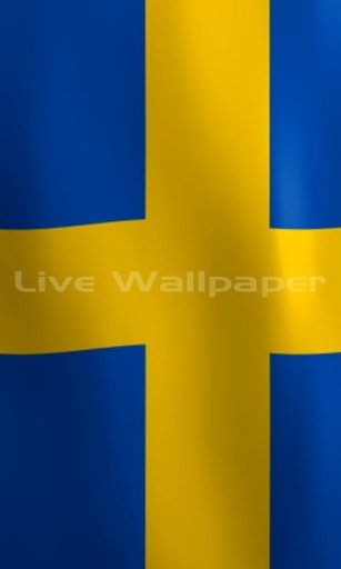 Sweden Flag LWP Free截图1