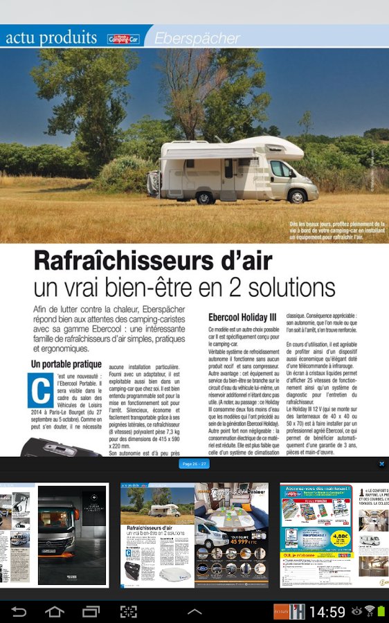 Le Monde du Camping-Car截图5