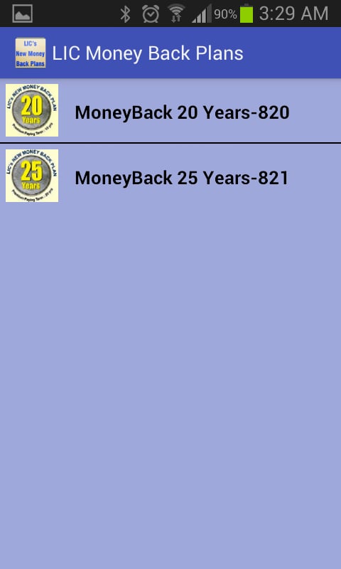 LIC Money Back Plans截图7