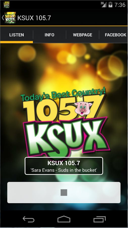 KSUX 105.7截图2