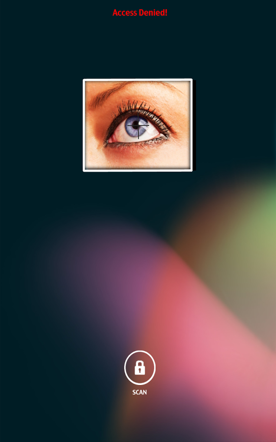 Eye Scanner Lock截图7