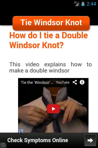 Tie Windsor Knot截图2