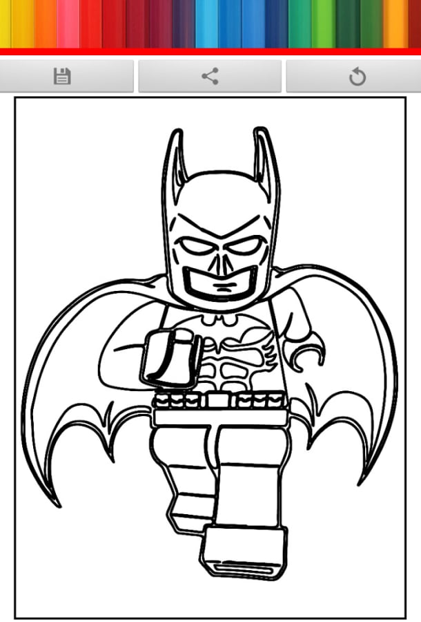 Free LEGO Coloring Batma...截图1