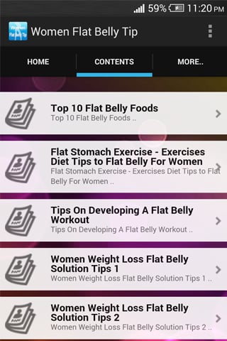 Women Flat Belly Tip截图2