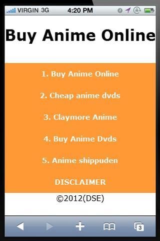 Buy Anime Online截图2