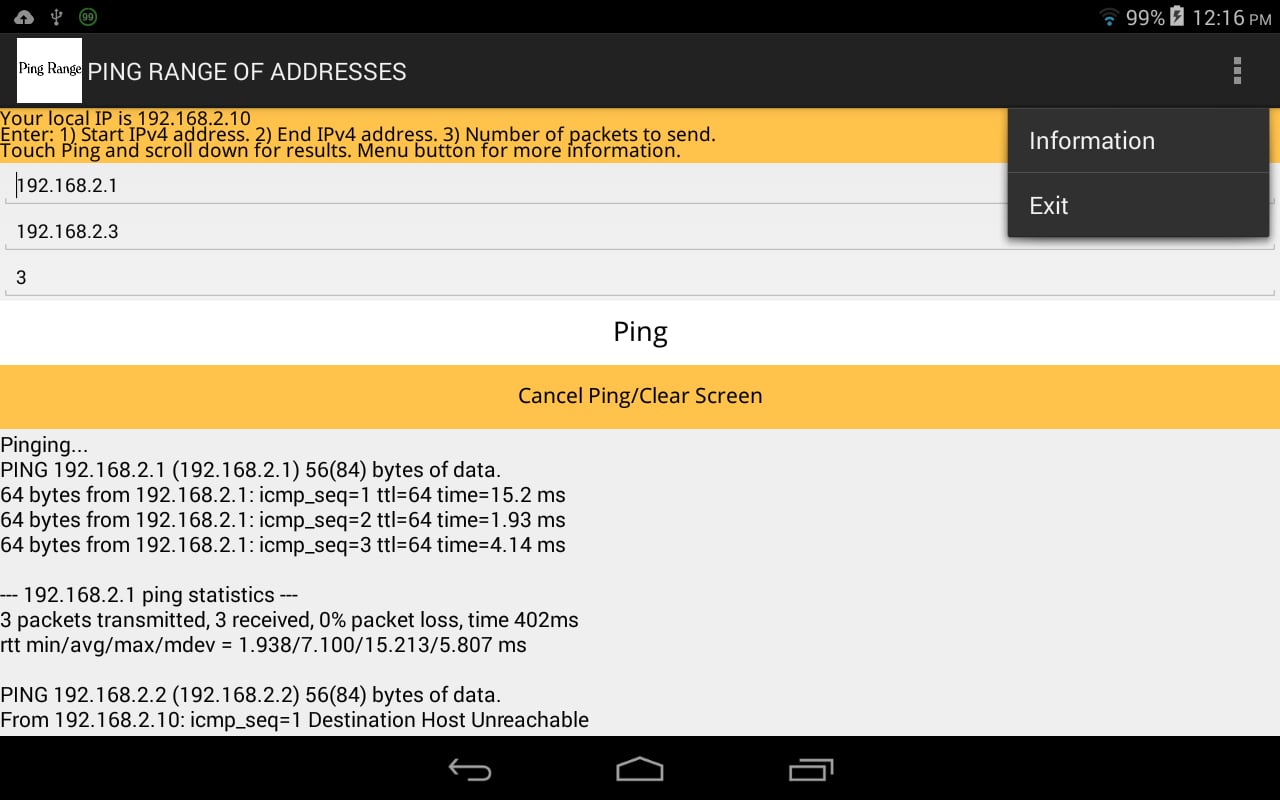 Ping Range截图4