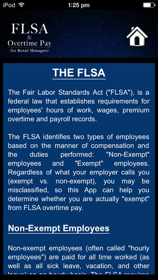 FLSA &amp; Overtime Pay截图8