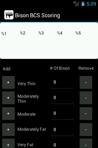 Bison Body Condition Sco...截图1