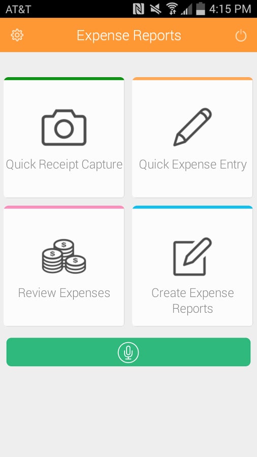 Expense Reports from App...截图1